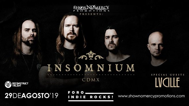 indierocks's tweet image. [#AgendaForoIR 📆🎶] Directo desde Finlandia, @insomniumband llegará a México para una pequeña gira. ¡Boletos ya a la venta! bit.ly/2K1jbXe 💥