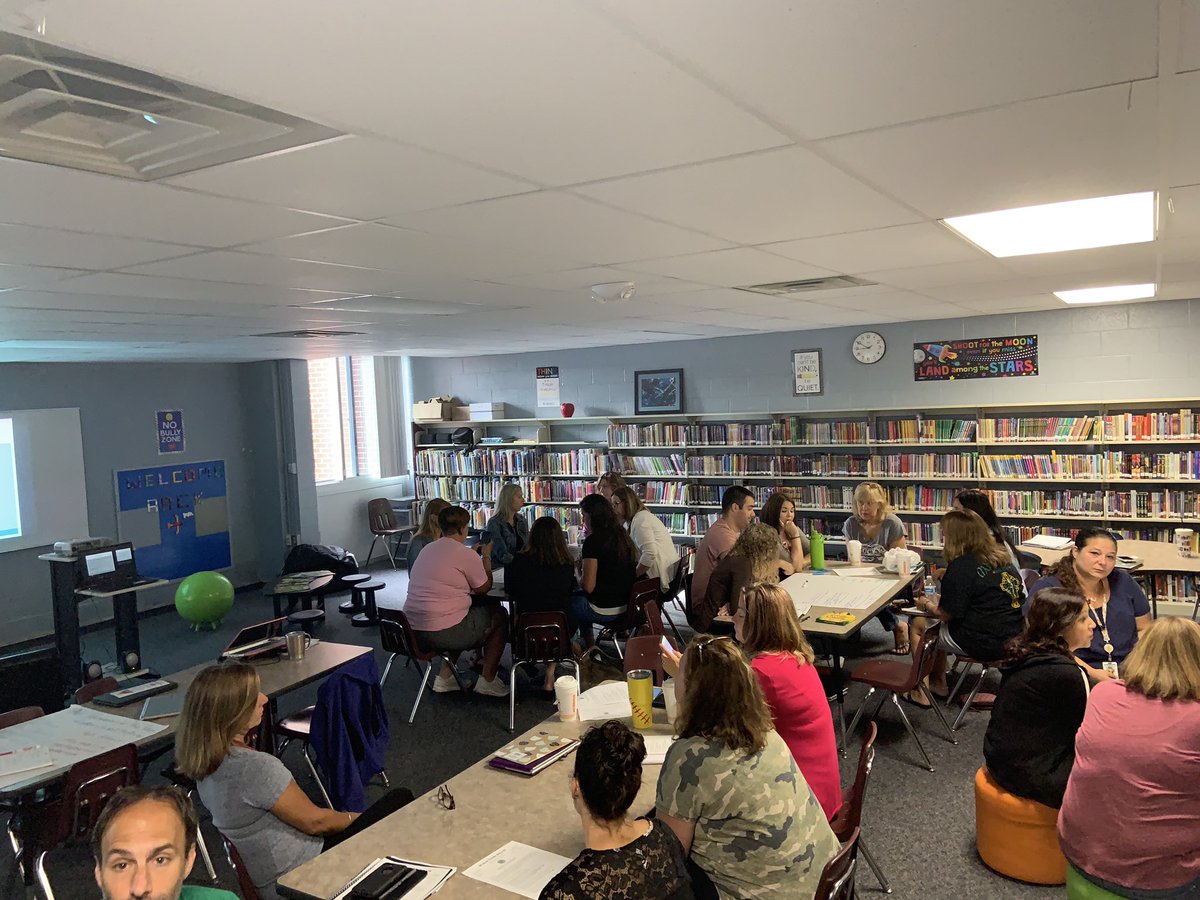 MrSimpson_Runs's tweet photo. @AlcottAllStars teachers critically thinking about making the @WolcottLearns VoG come to life. They are excited to welcome back our All-Stars! 💫🌟📓📚 https://t.co/TTBemyPQZ9