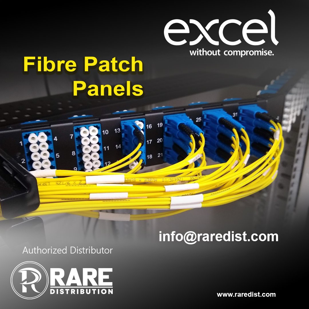 RareDist's tweet photo. fibre patch panels
#excel #excelnetworking #fiberrunner #fiberduct #fibercable #datacenter #datacenterarchitecture #datacentersolution #raredistribution #raredist #stockists #distribution #middleeast #fibrepatchpanels https://t.co/6j7WhNTnbK
