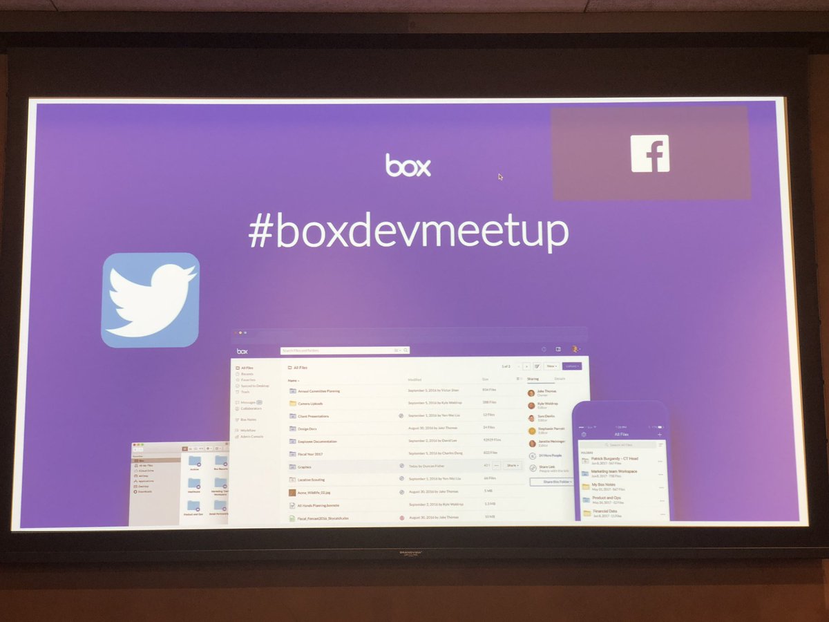 taketakekaho's tweet photo. 今日はこちら。BoxとSlackの話一緒に聞けるなんてステキ!
#boxdevmeetup https://t.co/jZxGCDJCDu
