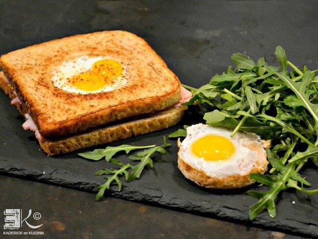 Harry as Croque Madame