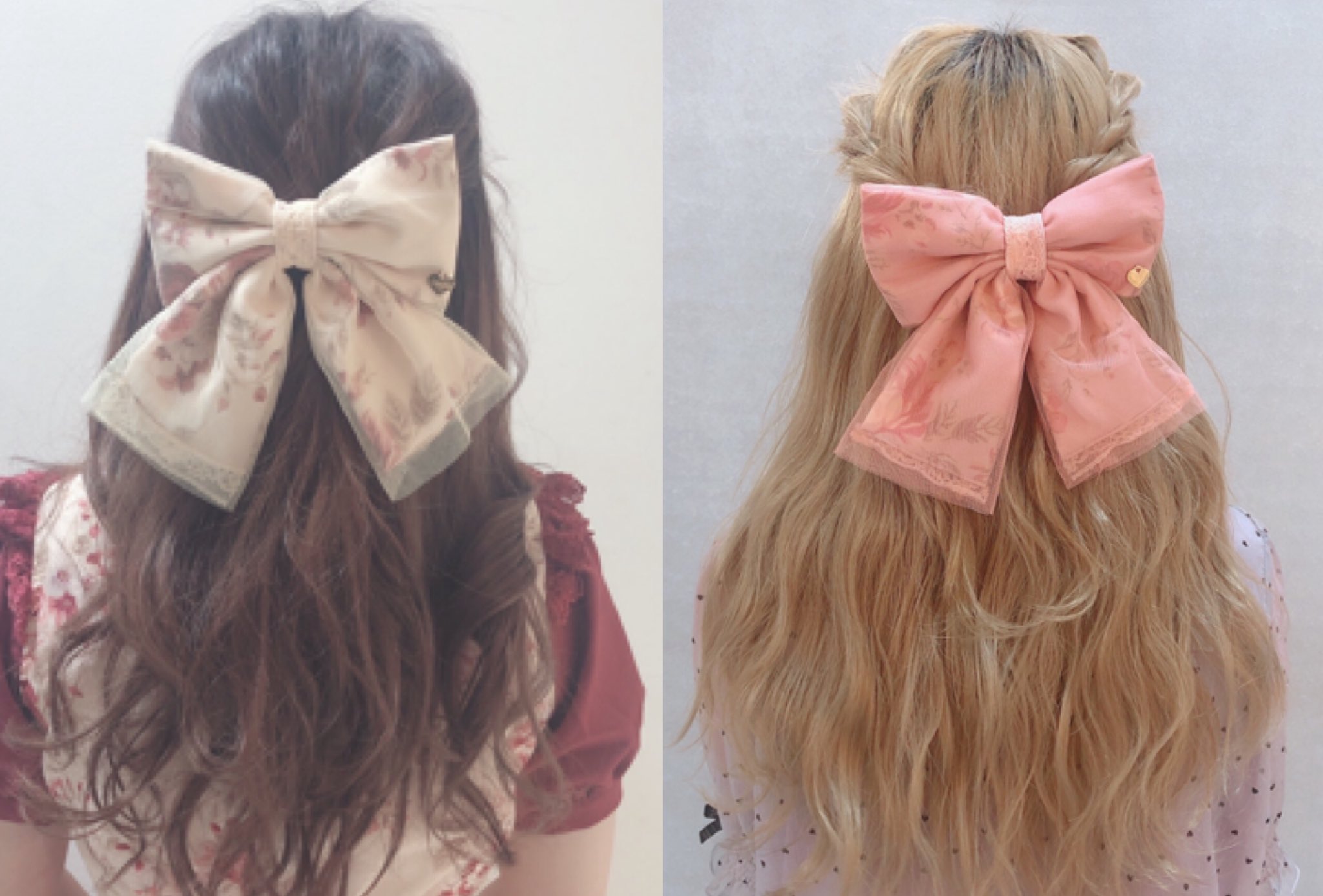 Liz Lisa Twitterren 近鉄パッセ店 いつものヘアアレンジを 100倍可愛くするヘアアクセ ハートパールチェリー2コセットクリップ 2つセットでアレンジした際も 使いやすいデザインです 花柄バレッタ バレッタが花柄なのでコーデの Pointにもなり