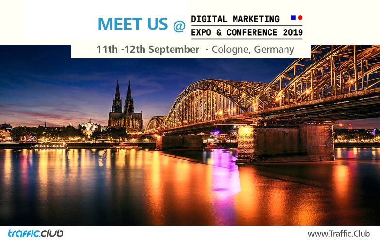 Curious to know about your full potential of your #domaintraffic? 
Register today for the upcoming <a href="/dmexco/">DMEXCO</a> trade show and meet us in Cologne in two weeks.
#domainnames #affiliatemarketing #ecommerce #monetization #domains #domainmonetization #RTB #CPC #CPL #OnlineAdvertising #CPA