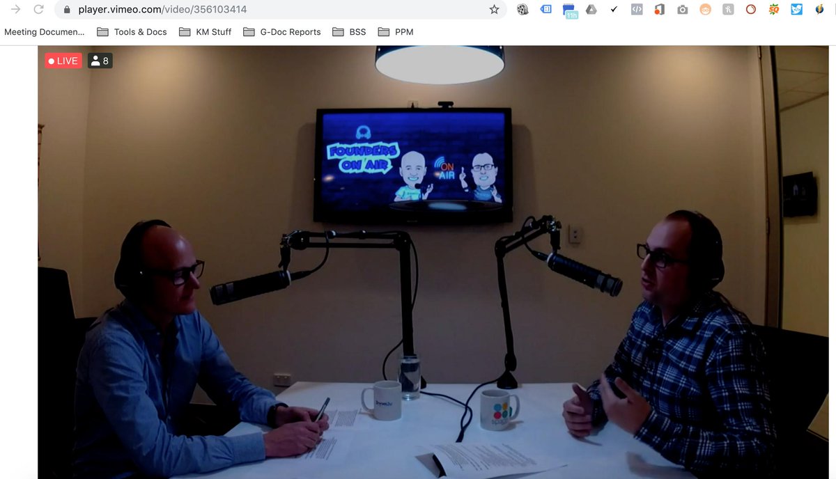 Awesome conversation guys..
<a href="/mike_rosenbaum/">Mike Rosenbaum</a> <a href="/sorenstein/">Steve Orenstein</a> <a href="/SpacerAU/">Spacer</a> <a href="/Zoom2uCourier/">Zoom2u</a> <a href="/TheSharingHub/">The Sharing Hub</a> #startups #sydneystartups

foundersonair.com