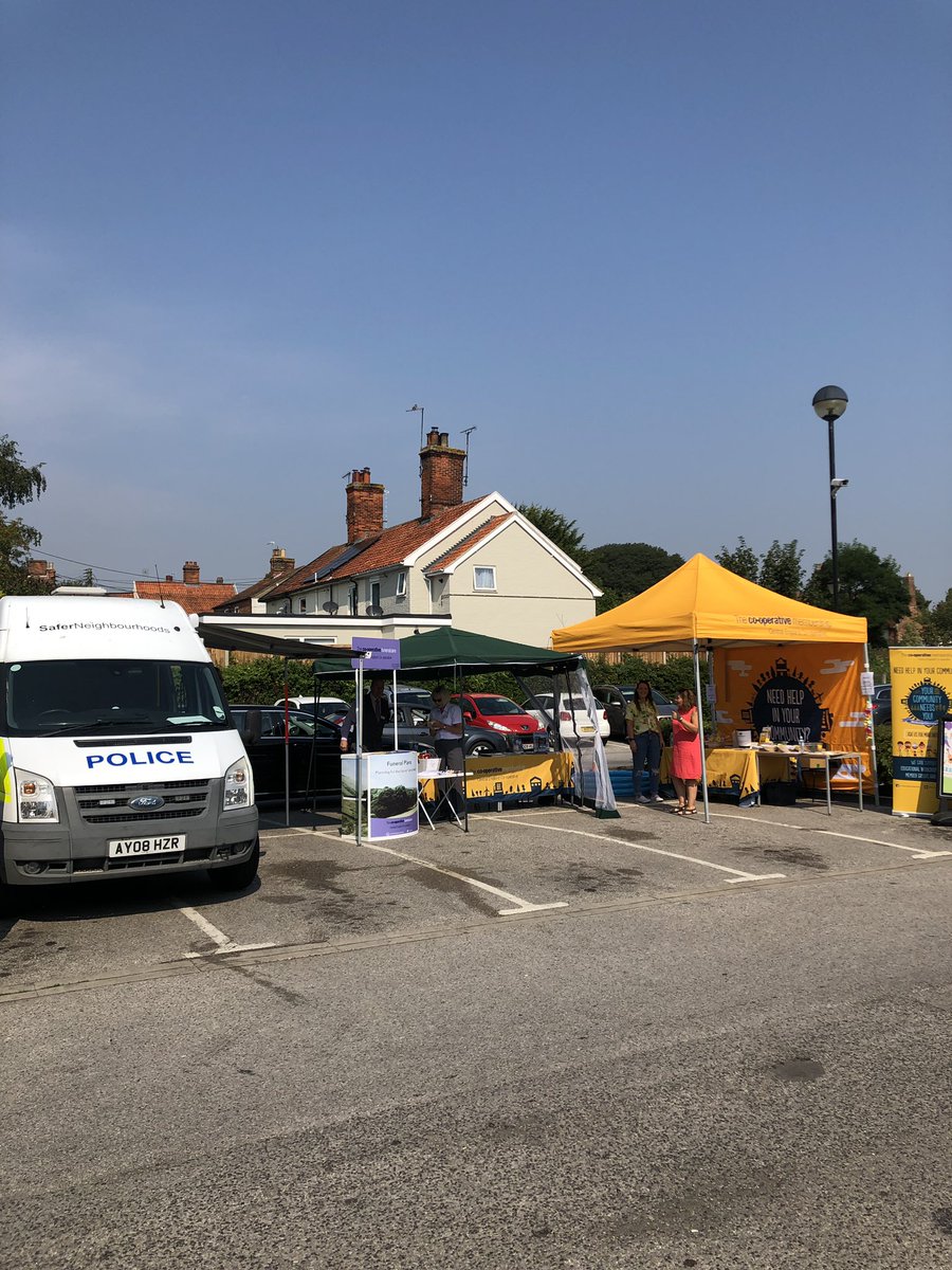 ethanwcoop's tweet photo. All ready for you summer community event 🌞 come on down to Halesworth coop and get a look into our food,travel, funeral and community business! #beingcoopy @frary_chris @SuchyNicole @mycoopfood @johnnickson6 https://t.co/jg8c1gdCxB