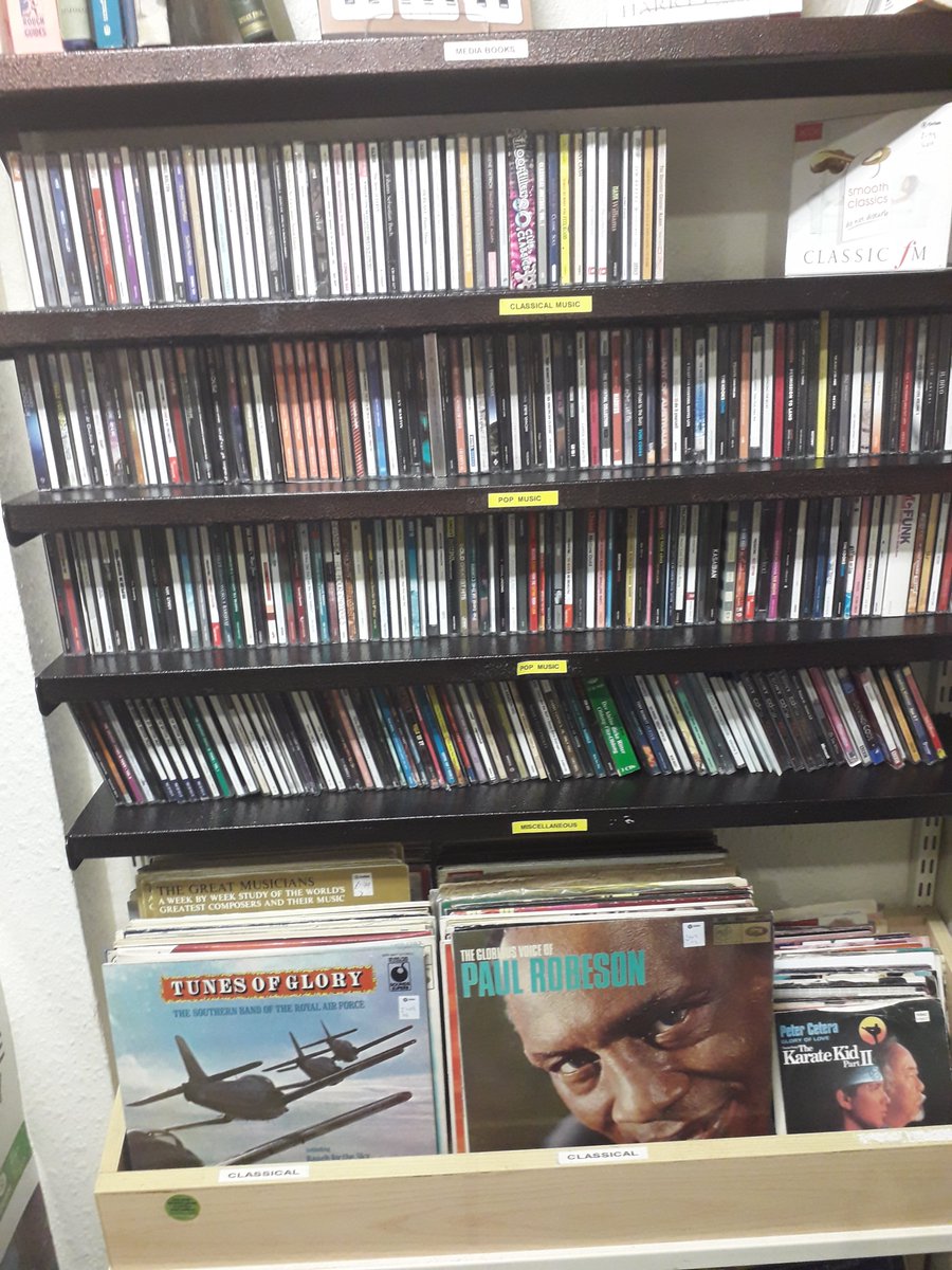 Get CD’s from £1.99 here at Oxfam @OxfamMacclesfi1 we range from Classical to Pop. #Oxfam #Charity #Music #OxfamMacclesfield