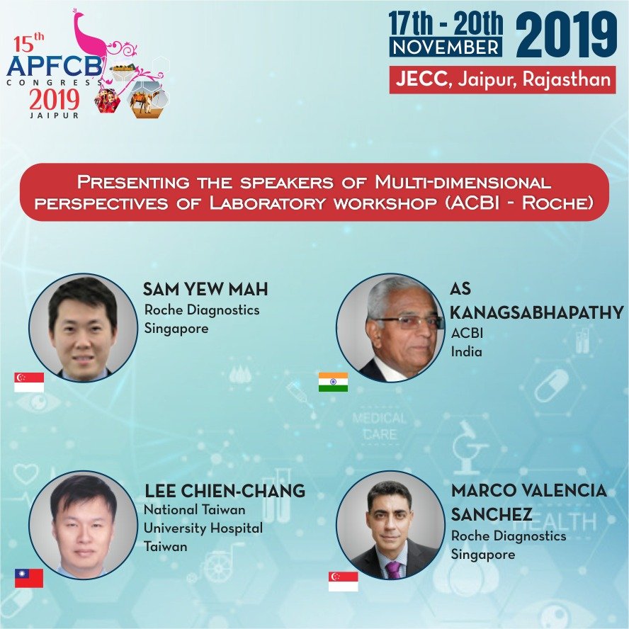 Apfcb2's tweet photo. We are delighted to announce speakers for APFCB 2019 scheduled for November 17-20 at JECC Jaipur.

Register yourself today at https://t.co/FGaCu6eO4l

#healthcare #pharma #technology #summit #tech #bio #biochemistry #biotech #medical #biochem #conference #speakers #Biochemistry https://t.co/V1RoDvZtuF
