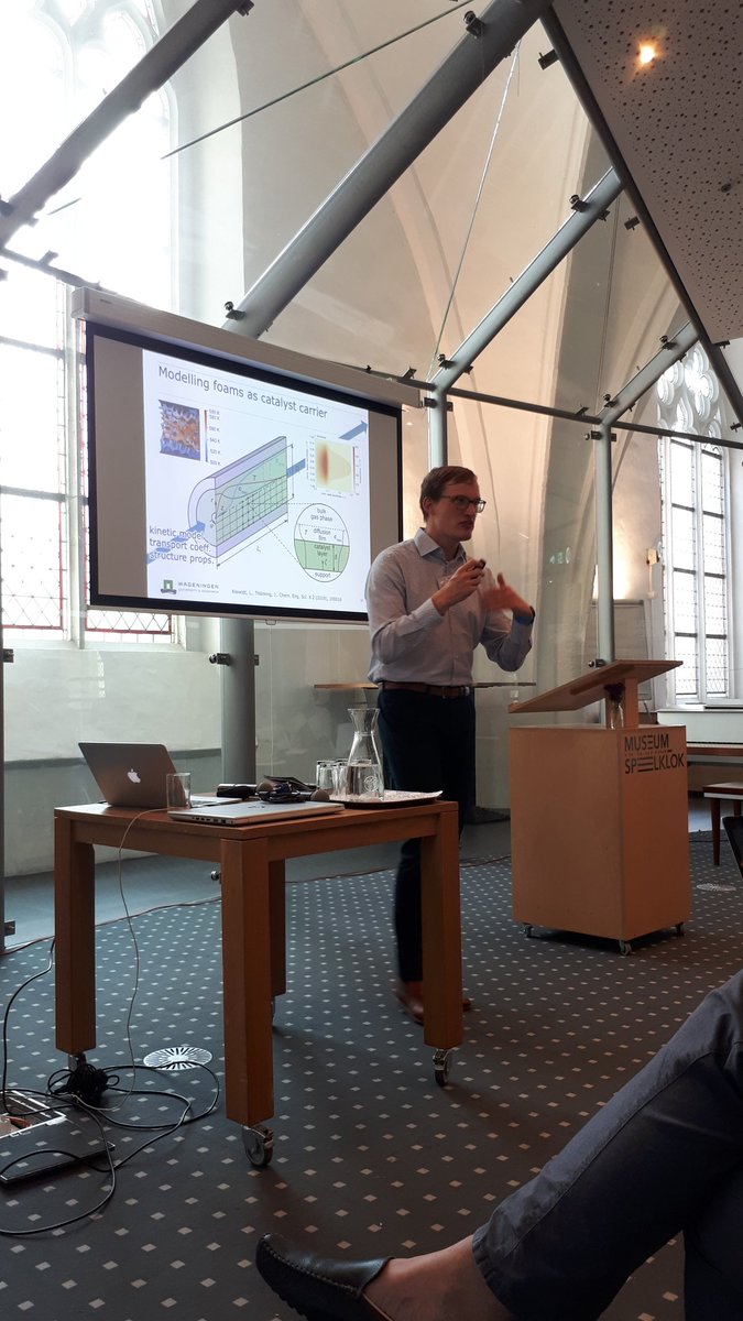 CatalysisCon's tweet photo. The morning programme of Catalysis Connected consist of interesting research topics discussed by Prof. Nataša Novak Tušar, Dr. Evgeny Pidko, Dr. Lars Kiewidt and Dr. John van der Schaaf. The Gordon-style intent of the lectures result in lively discussions. #catalysisconnected https://t.co/hL8jxI0Dej