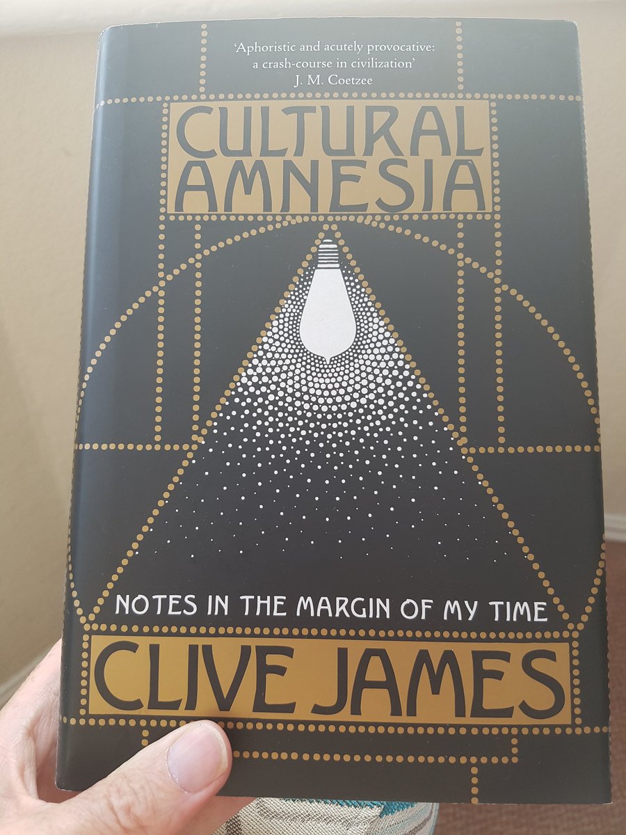 IanCallaway352's tweet image. #CliveJames' #CulturalAmnesia. A work of genius. The work of a rounded, well read man. #Books #reading.