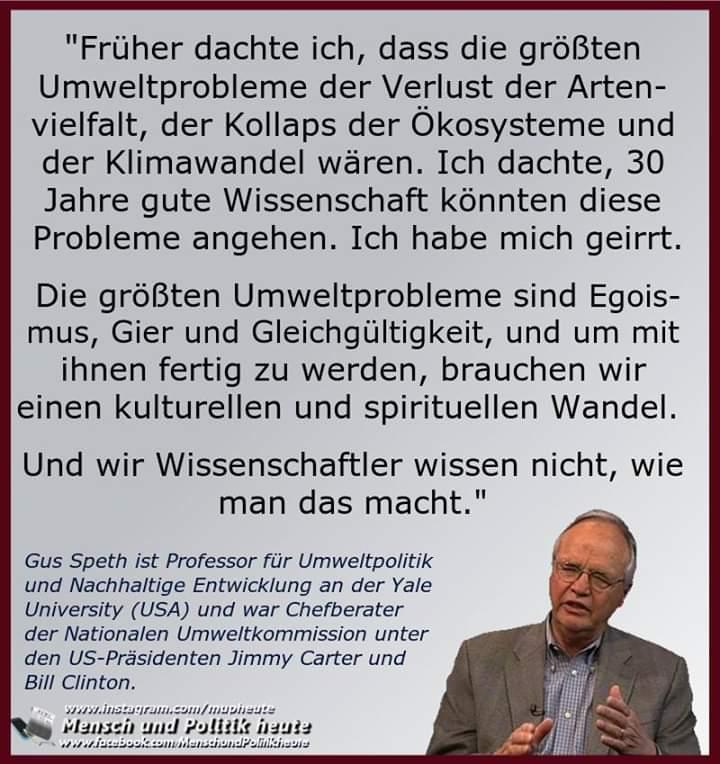 <a href="/DKRKultur/">Deutscher Kulturrat</a> <a href="/FridayForFuture/">Fridays for Future Germany</a> <a href="/artists4future/">Artists For Future #FightFor1Point5</a> Genau das braucht es jetzt: einen kulturellen und spirituellen Wandeln entgegen dem Egoismus, der Gier und der Gleichgültigkeit