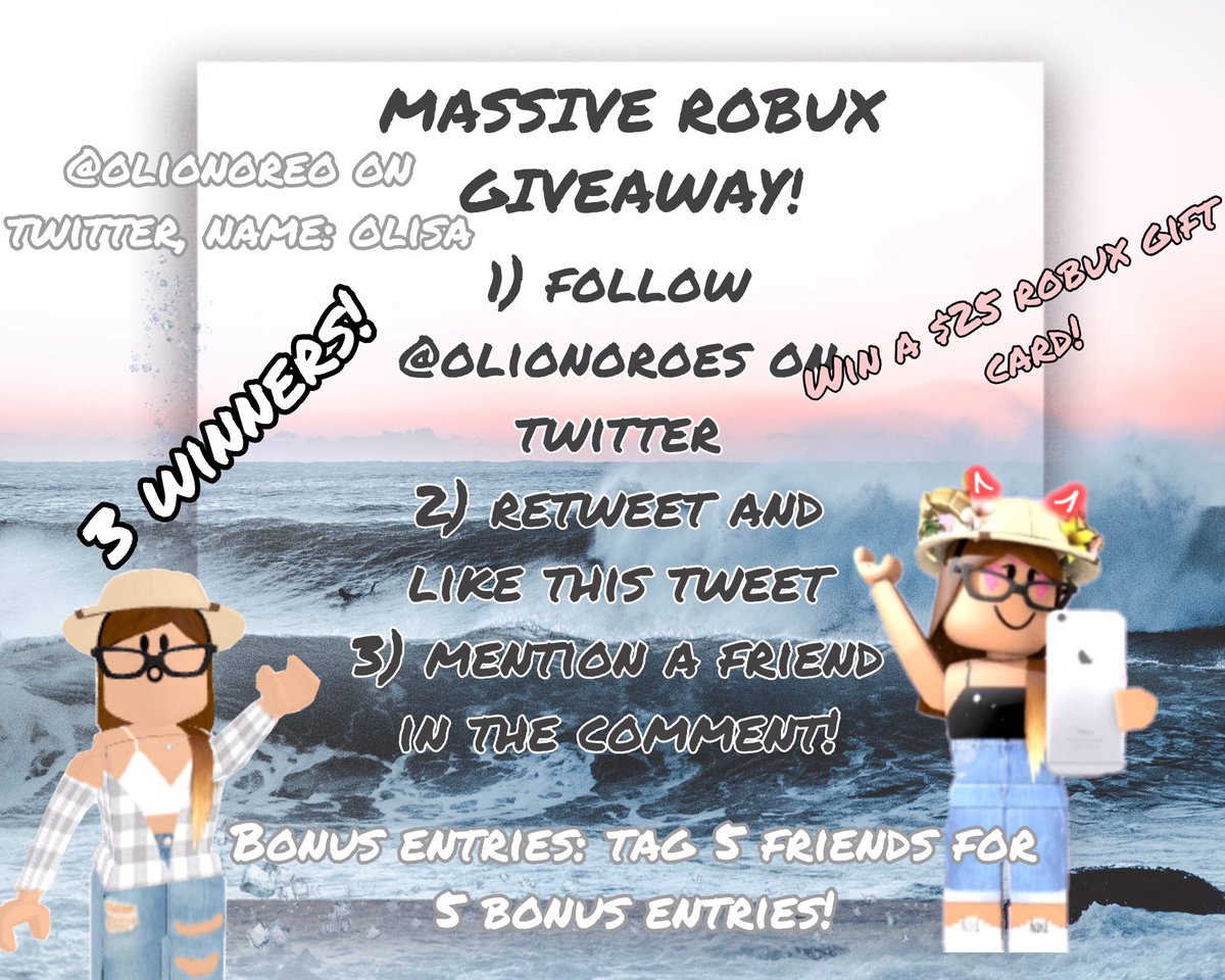 25 robux giveaway