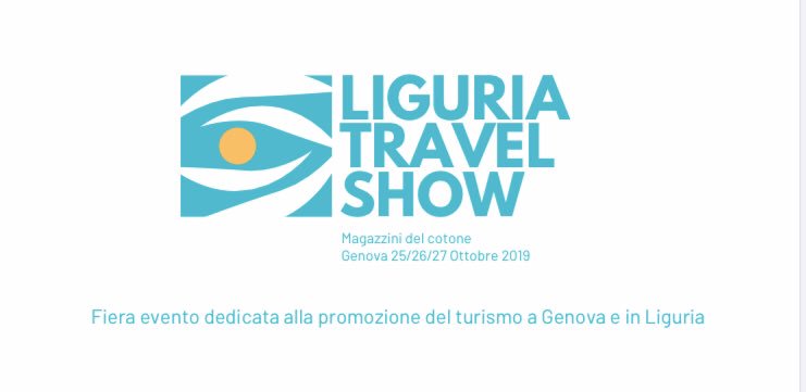 LtsLiguria's tweet photo. Genova, dal 25 al 27 Ottobre 2019
Tutto il meglio della Liguria
l'evento turistico, più importante del 2019 in Liguria. 
Wedding Destination 
Tourism Destination
Silver Destination
Outdoor Destination

Info:
sales@liguriatravelshow.it https://t.co/ygD2HcIm4r