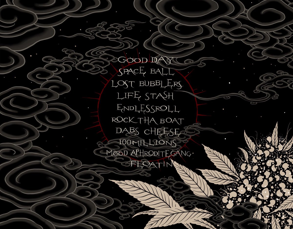 舐達麻2ndアルバムのアートワークを担当させてもらいました