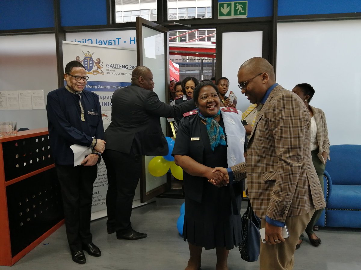 bandilemasuku's tweet photo. So happy about the Employee Wellness Centre opened this morning @GautengHealth. The health of our staff is important, a healthy and happy workforce will translate into the work. This new center with have an Occupational Therapist, counselling services and breast expression area https://t.co/EvedBnuv4u