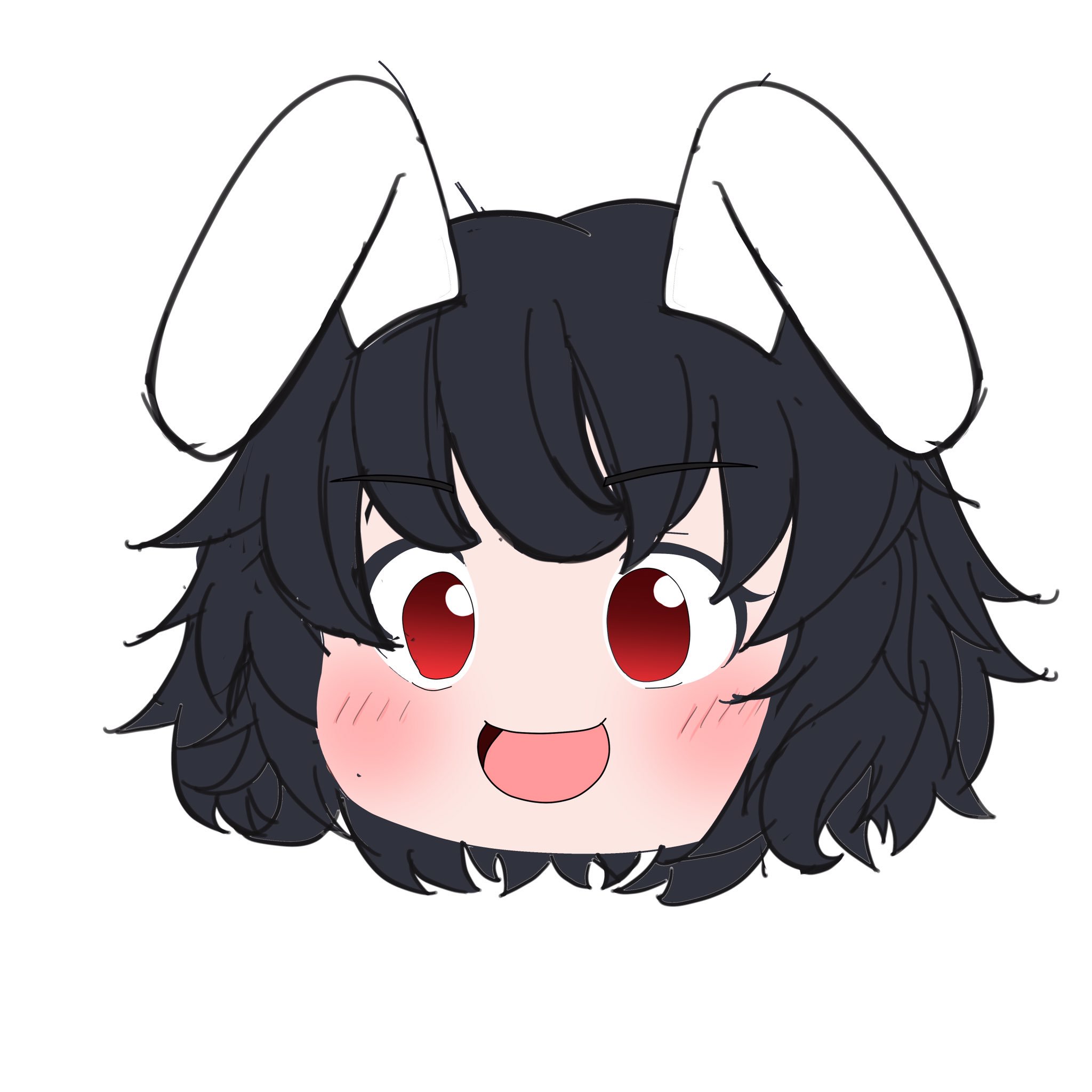 みかん てゐのうさ耳少し修正 みかん式ゆっくりキャラ素材 みかん てゐのうさ耳少し修正 みかん式ゆっくりキャラ素材