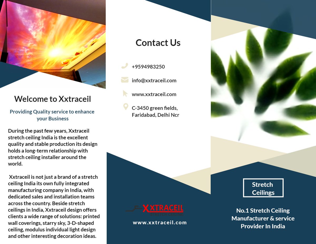 XCeilings's tweet image. Xxtraceil Stretch ceiling is India's no.1 stretch ceiling 
manufacturer and service provider.

For any Query
give us a call at +91 9594983250 +91 9310322567
visit us at xxtraceil.com

#stretchceiling #translucentceiling #pvcstretchceiling 
#trend #stretchceilinglighting