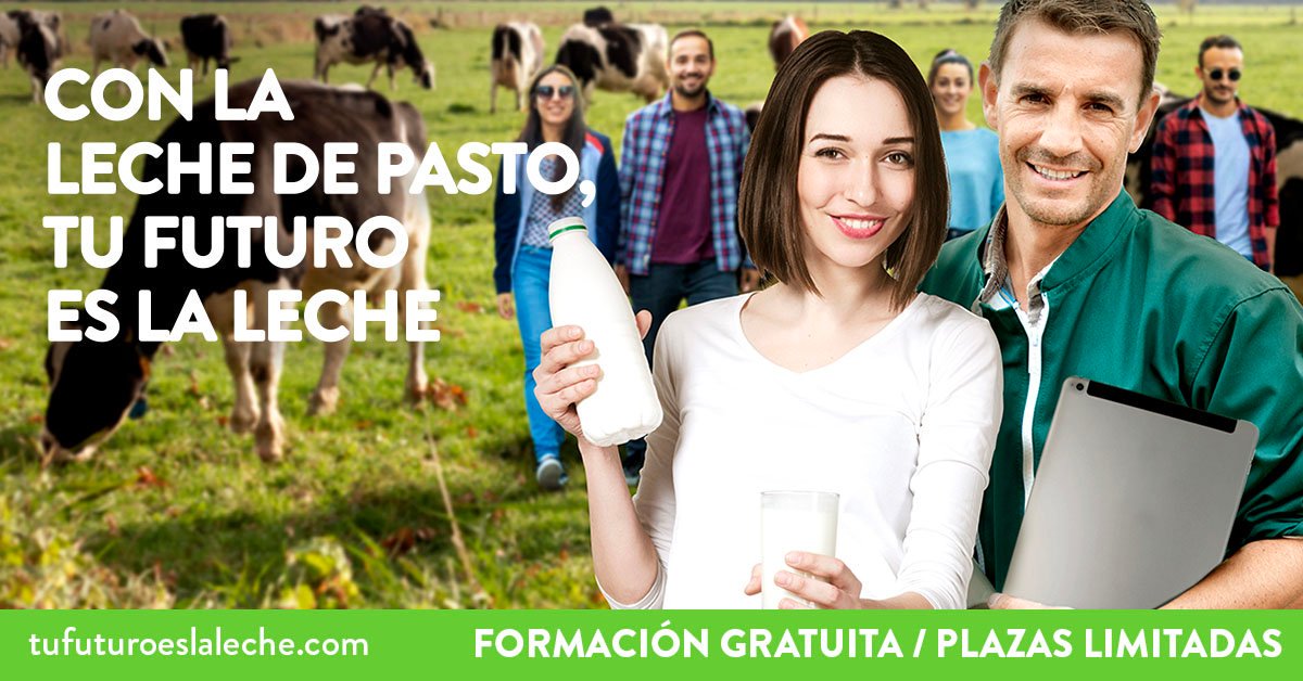 Apúntante ya¡ Fórmate sin ningún coste para ti y emprende en un sector en auge. Más información en tufuturoeslaleche.com 
#emprende #felizmartes #TuesdayMotivation #formacion #lechedepasto #leche