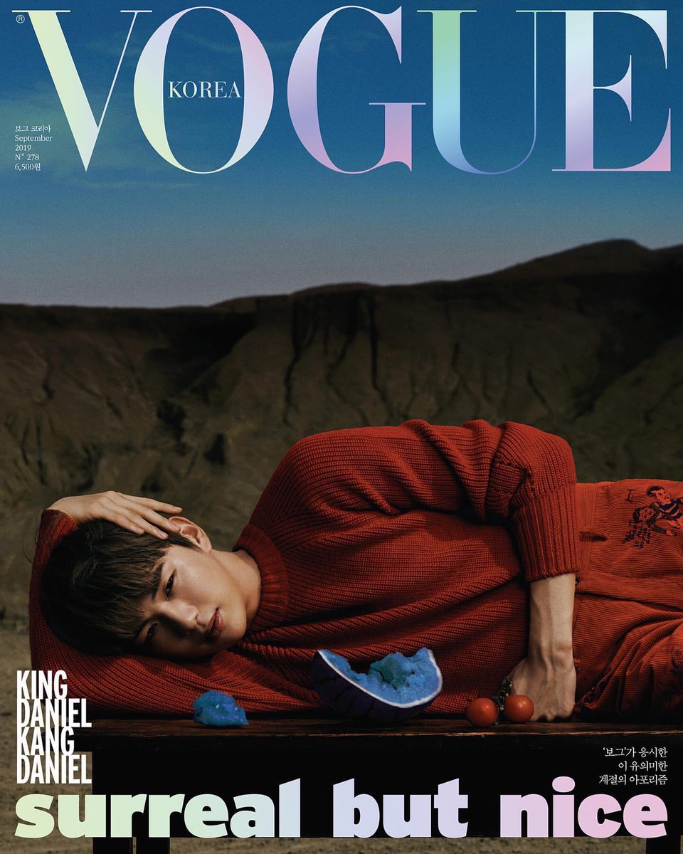 spideyniel1210's tweet image. "This year marks 10 yrs since #RJCutler's documentary film #TheSeptemberIssue. September is a big month for fashion magazines, as seen on #Vogue covers all over the world." - @VogueKorea 

#KangDaniel is the 1st idol to grace the COVER of Vogue Korea SEPTEMBER issue.

#강다니엘