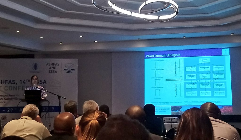 jasoncard95's tweet photo. Well done @se_bear96 on a great presentation on the value of Work Domain Analysis in strengthening the embedding process in complex sport delivery systems. Really impressive stuff, super proud! #HFESA #SSMEConf #Ergonomics https://t.co/gbGFICQlQ0