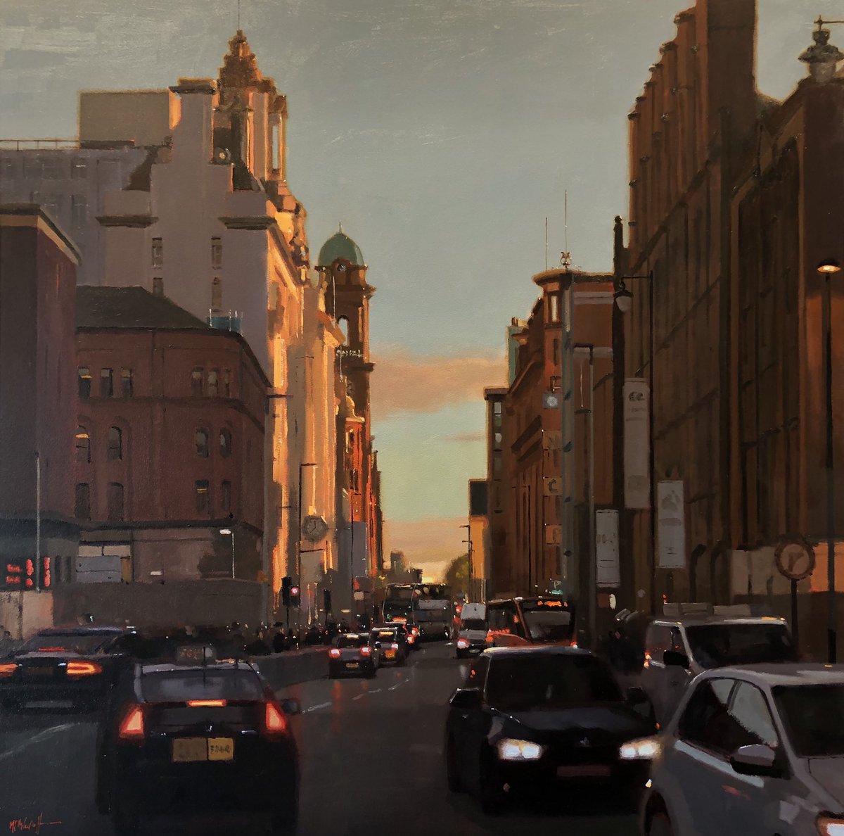Latest oil to be showing with @contemporarysix @mcrartfair don’t  forget your tickets for the preview!! 11th-13th Oct Manchester central. <a href="/ilovemanchester/">IlovemanchesterUnited</a> @thisisourmanchester @bbcradiomanchester <a href="/bbcarts/">BBC Arts</a> @theprincipalhotel #principalhotelmanchester #paintingmyfavpubs