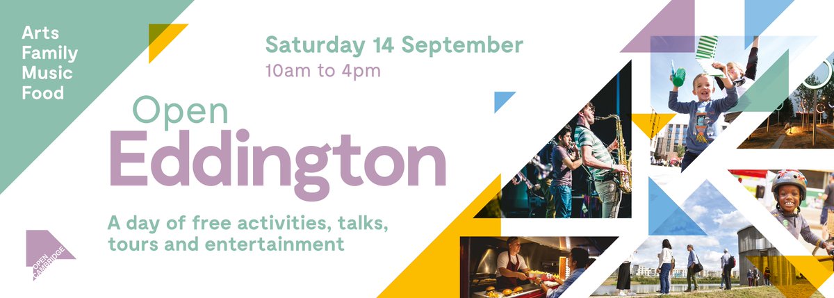 EddingtonNum's tweet photo. Have you seen the FREE cycling activities coming up at Open #Eddington @Eddington_Camb on Sept 14? Check it out: https://t.co/OwiEDgJ5BP @Outspokencycle @OutspokenTrain @OpenCambridgeUK #openeddington #oc2019 #opencambridge https://t.co/HUwEoNgodT