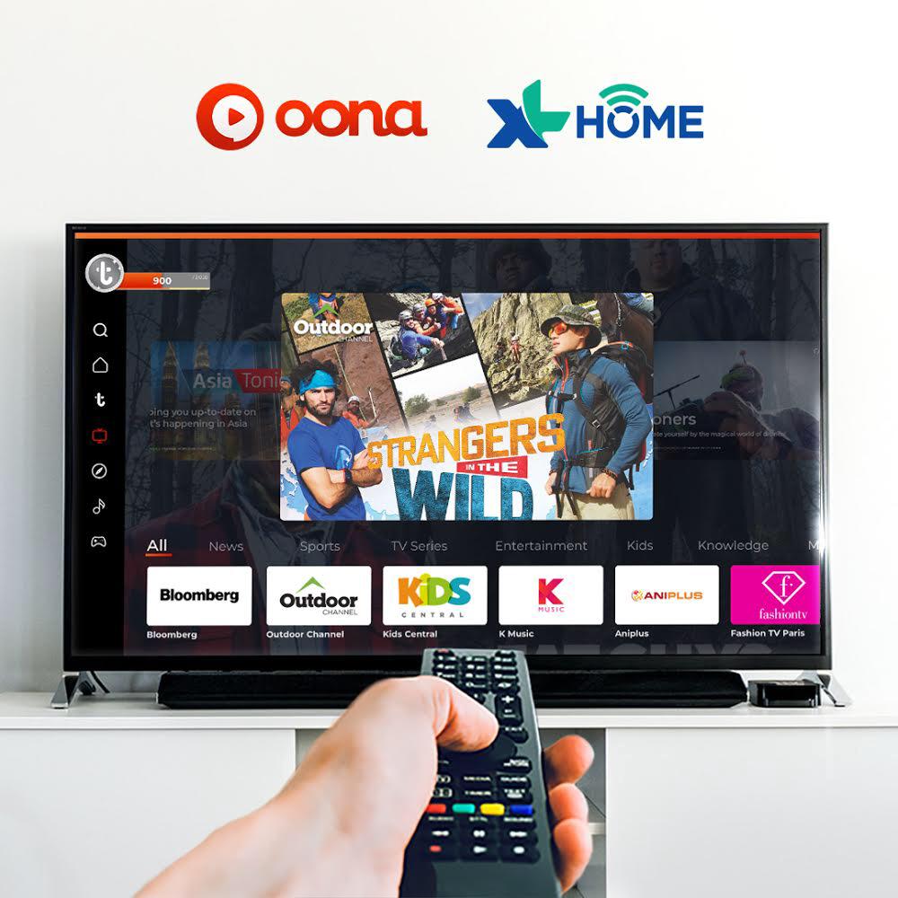 OONATVid's tweet photo. OONA TV sekarang ada di XL Home, loh!
Buat kamu pelanggan setia XL Home, Kamu bisa langsung saksikan OONA TV dan bisa langsung kumpulkan lagi REWARDSnya.
.
OONA TV bisa kamu saksikan secara GRATIS dan kamu bisa langsung kumpulkan REWARDS untuk ditukarkan dengan berbagai voucher https://t.co/Tlz3Q1TS5m