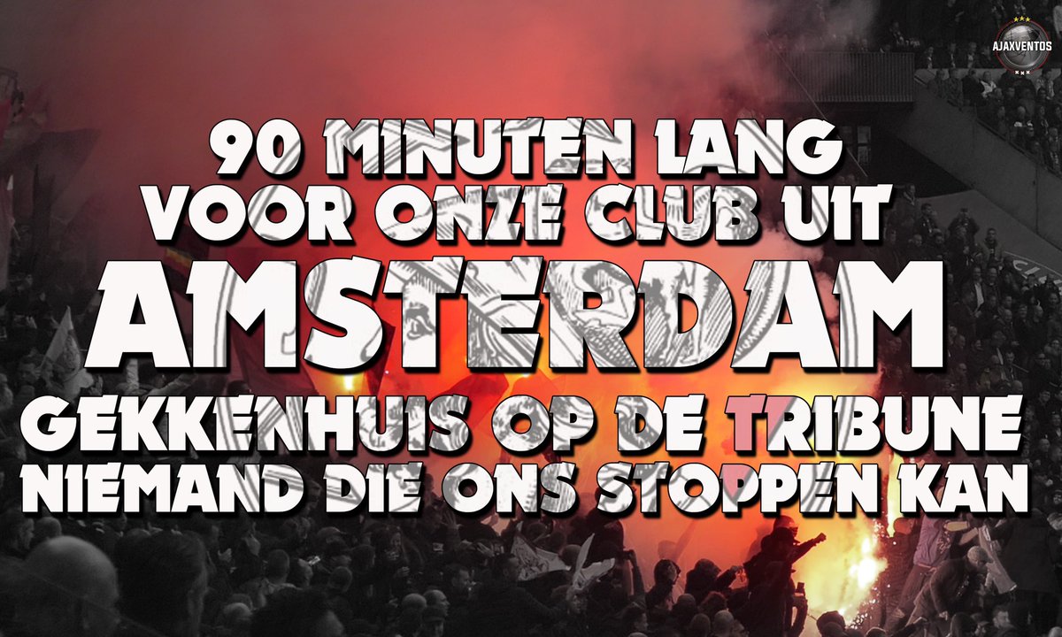 TimReijmer's tweet image. ❌❌❌ RT @Ventos: MORGEN!! 🔥❌❌❌🔥 #AjaApo #90MinutenLang #Ajax #Amsterdam #WijZijnAjax