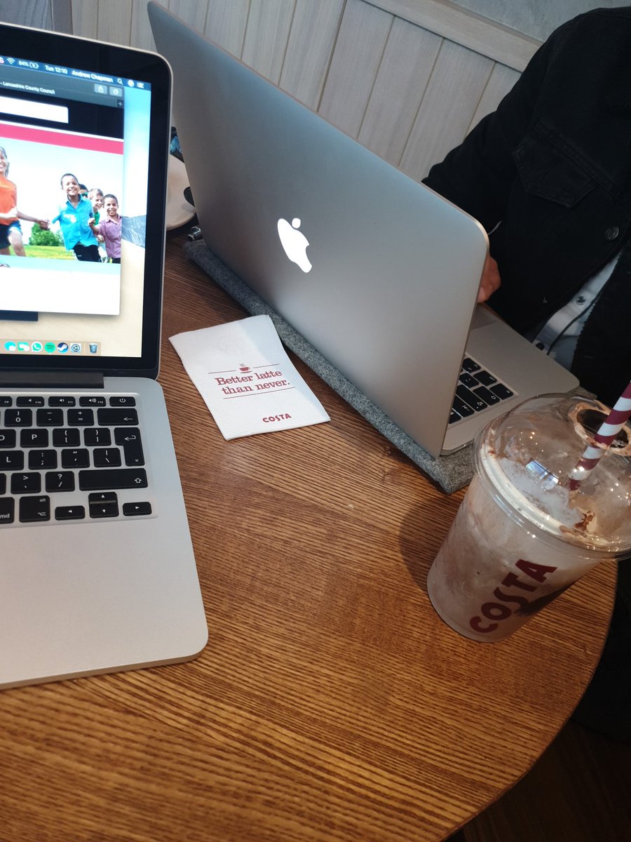 It's a beautiful day outside! But air conditioning is much better.