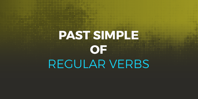 ABAEnglish's tweet image. It&apos;s back to basics today with an awesome post on the past simple of regular verbs. Check it out: ed.gr/bl6xh #pastsimple #regularverbs #ABAEnglish