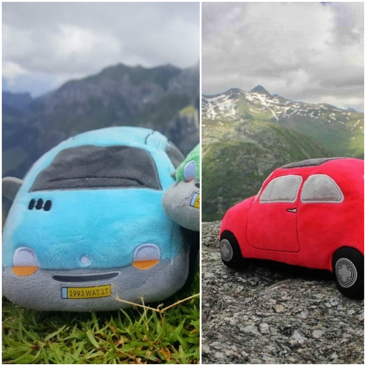 Autoplushies's tweet photo. Mountains almost as breathtaking as our cute plush twingo cars
Aren’t they cute? What do you think? Get yours: ⟶
@autoplushies
#autoplushies, #autoplushies, #twingoclubtr, #renaultclubastana, #carsoffrance, #twingogt, #renault_nl, #twingo2, #twingo133, #twingofanclub, https://t.co/rR3IW0bSsu