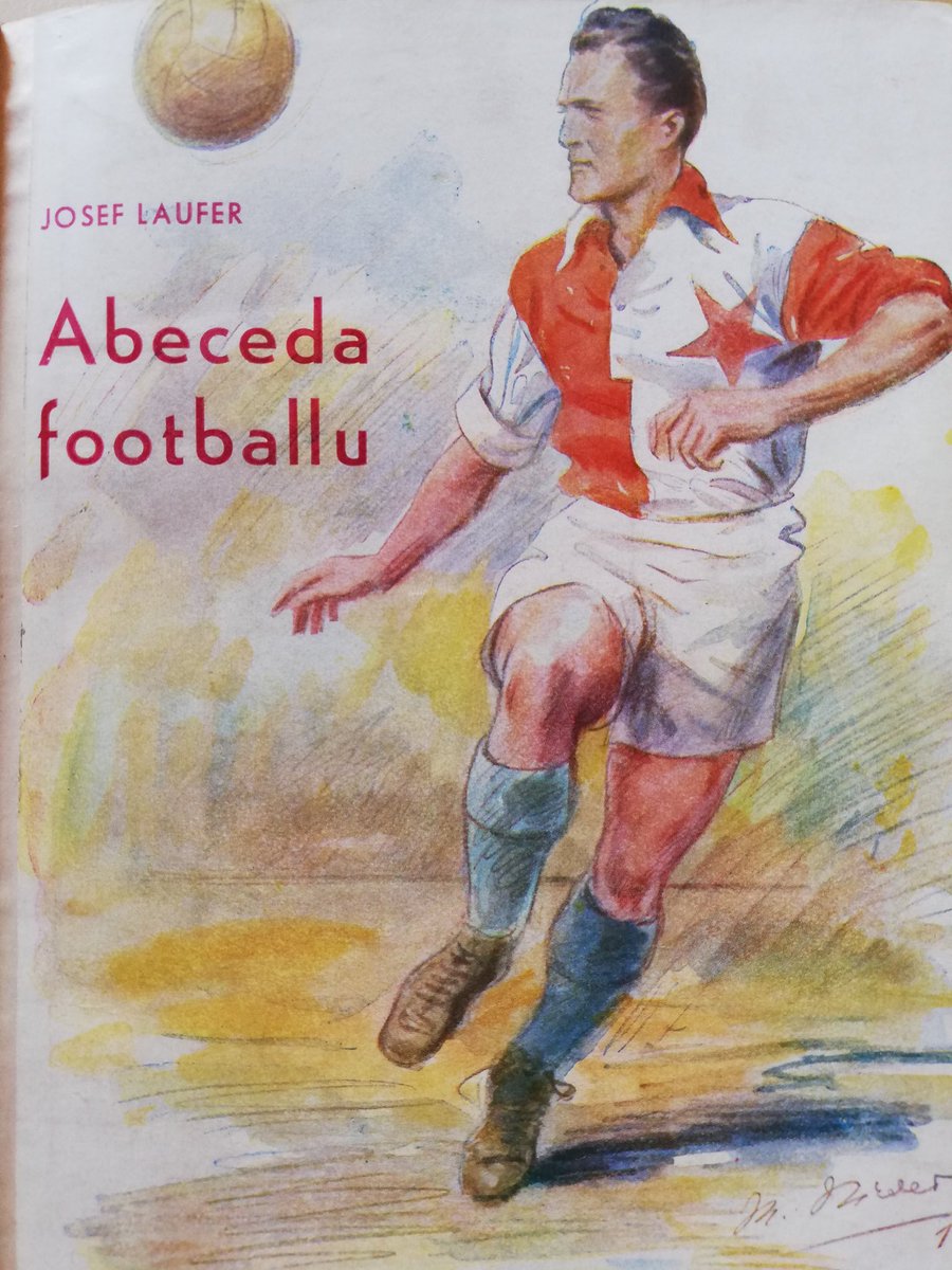 ferstl_roman's tweet photo. Když už se nemůžu dočkat zítřejšího zápasu @slaviaofficial, alespoň jsem si udělal radost parádní knížkou Jos. Laufera "Abeceda footballu" (2. vyd. z r. 1948).🔴⚪👍
Děkuji nuselskému https://t.co/tvUw1UlJEw.🙏
#Slavia4ever #SLAclu #SeeYouTomorrow 🔴⚪💪 https://t.co/3gFS12jJe3