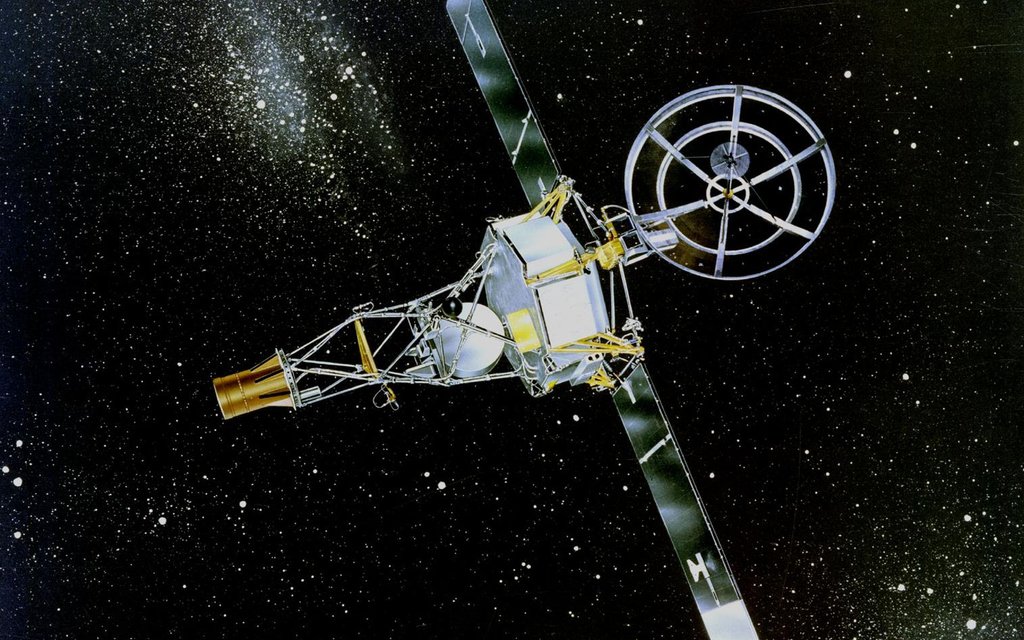 Space_Chronicle's tweet photo. 🚀The #Mariner2, launched #OTD August 27, 1962, would become the first spacecraft to fly by another planet when it reached #Venus 4 months later! https://t.co/NZfwfa9Tan