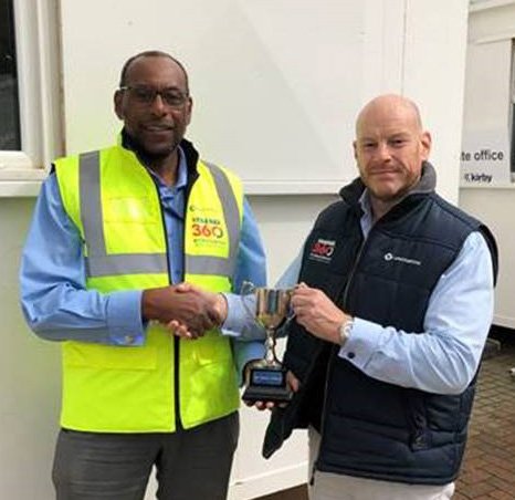 StructureToneUK's tweet photo. Congrats to our #MissionCritical Group whose Basingstoke Team has won the Q2-2019 Safety Award. “As London’s largest specialist data centre contractor, we must set the bar for safe working practices.” Says @STOLondon MD, Dean Manning. #HowDoWeMakeThePerfectWorkspace? https://t.co/fl8Mkd3xti
