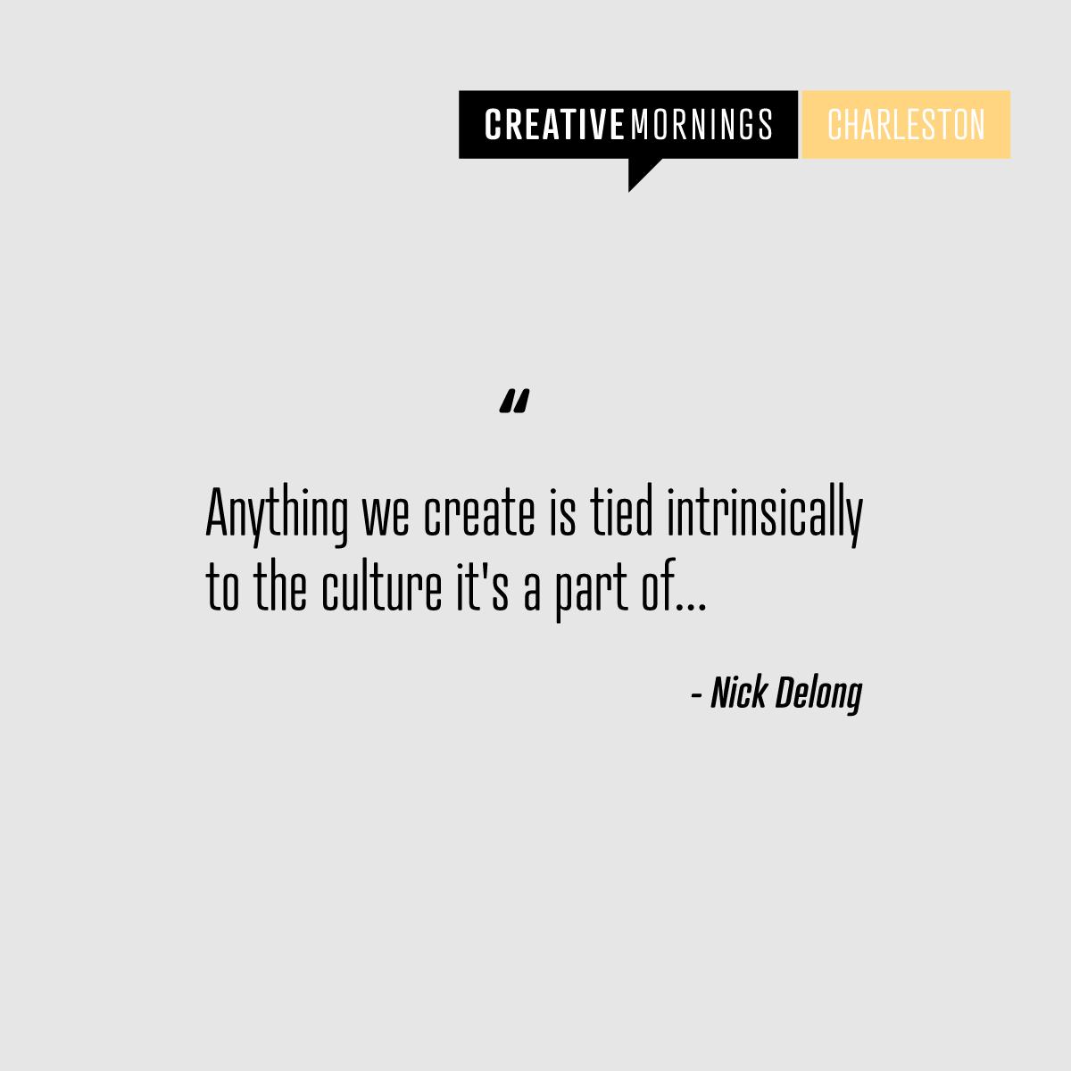 Charleston_CM's tweet image. Wishing every Friday could look like last week's #cmjustice talk with Nick DeLong. As an archaeologist with the Warren Lasch Conservation Center, he's basically the underwater Indiana Jones and said: "Anything we create is tied intrinsically to the culture it's a part of..."
