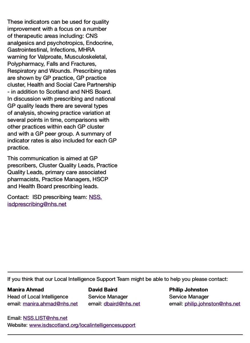 ManiraAhmad's tweet photo. PLEASE SHARE: our Autumn update sharing what has been happening recently in #LIST & other #ISD teams, working closely with #GPclusters, Practices and H&SC Partnerships....
#Collaborations #Outcomes #Planning #WholeSystems #DataSavesLives #StoryTelling #Communities
@isd_scotland https://t.co/iDWt510TQ2