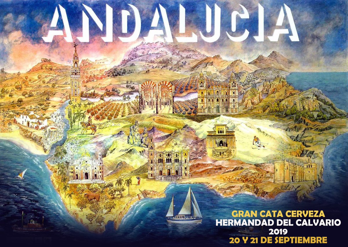 Este año en la cata será muy protagonista nuestra tierra... ANDALUCÍA!! En breve sabrás por qué‼️ Pero sabemos que te va a cantar. 
🔝Vamos a traer un trocito de cada lugar de Andalucía🔝
Cómo, dónde y cuando sea... #CatadelCavario2019
🎤20 y 21 de septiembre en Caseta Municipal