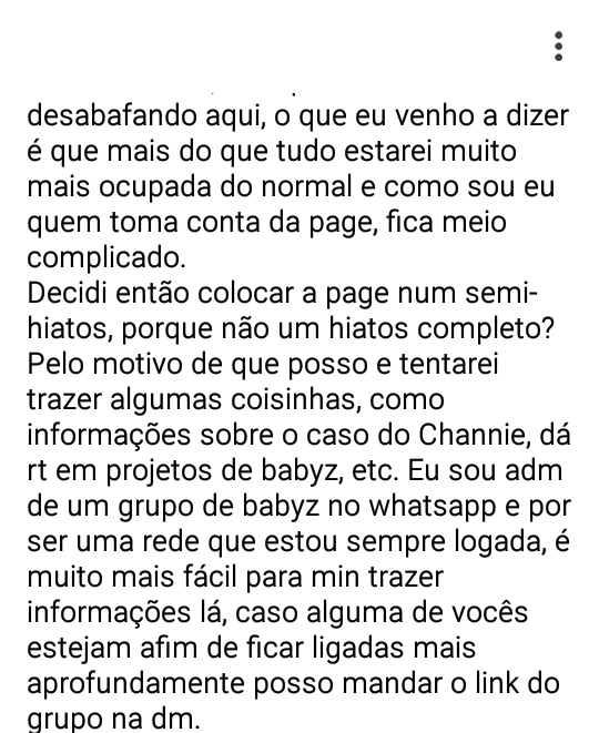 ProtectionBAP's tweet photo. Espero a compreensão de todxs e desculpe-me por tudo ao longo. Prometo voltar logo!! 
Amo muito vocês! 😢💚

FOREVER WITH B.A.P https://t.co/f32E3ubVB6