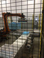 DairyPartners's tweet photo. As part of our plans to increase our output of mozzarella to four tonnes per hour (double our current capacity) we have invested in a new palletisation robot to support our staff in keeping up with demand! #FoodIndustry #dairy #cheeseproduction #SupportBritishFarmers https://t.co/80oOQLxA5i