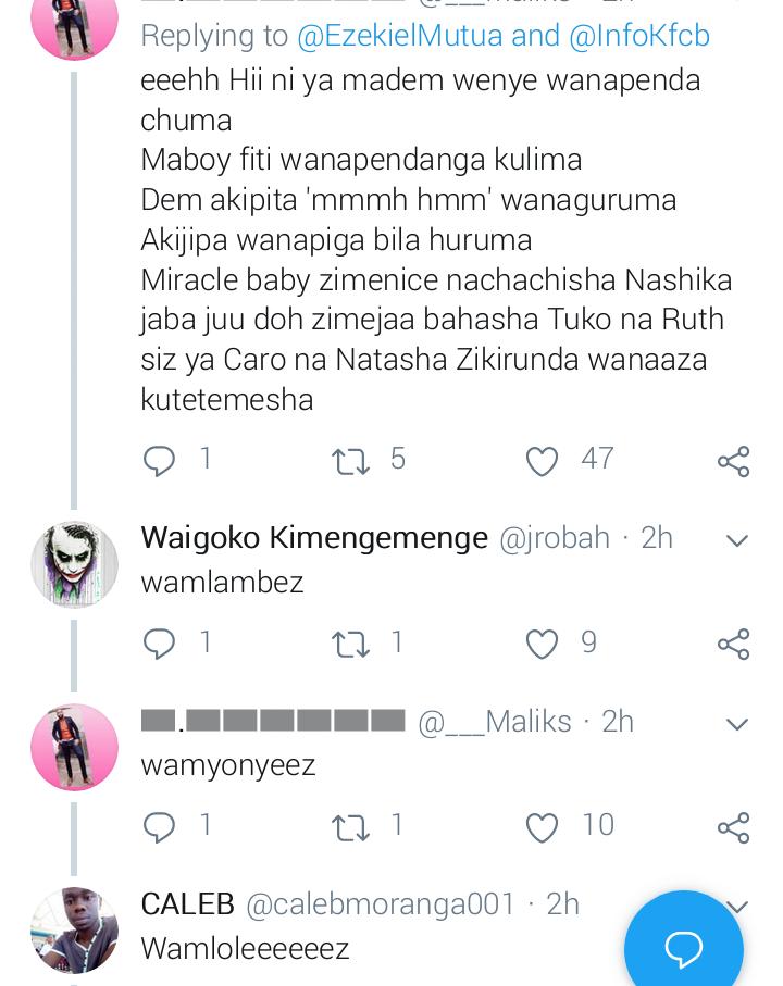 RumaKenya's tweet photo. Ezekiel Mutua ...I ban Wamlambez .

Kenyans .. https://t.co/2bJBwhfU7V