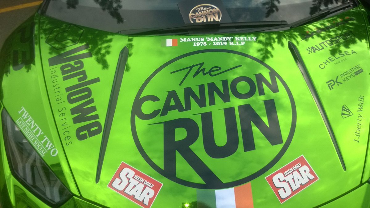 BulldogBDX's tweet photo. #Outandabout with @BulldogBDX #Dublin saw this... Pretty garish but it is for a good cause!! Remembering #MandyKelly @TheCannonRun #DonegalInternationalRally #3inarow https://t.co/XERsUi7Zkl