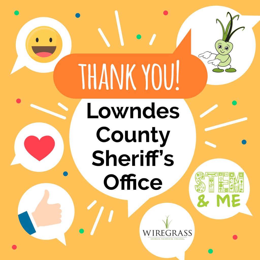 Wiregrass Tech On Twitter Thank You Lowndes County Sheriff S
