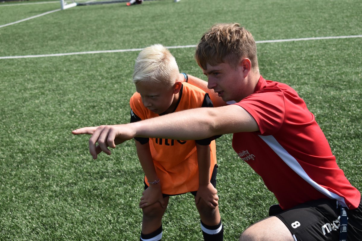 WFCFoundation_'s tweet photo. 📸⚽️ Our #SoccerSchools groups are well into their day, enjoying free time and sessions before lunch... #WFCCP https://t.co/VnuUrgwwZz
