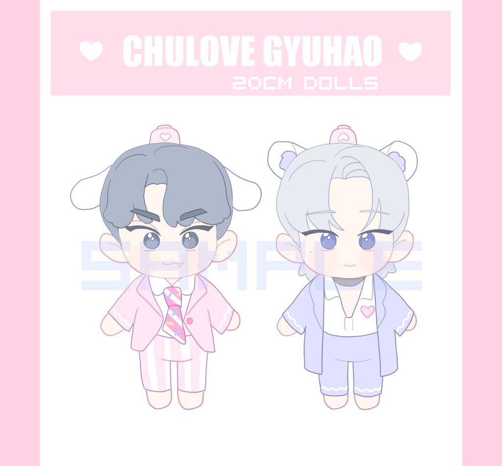ollie661029's tweet photo. #seventeendolls #gyuhao
【娃宣】🍼🍬chu恋奎八🍬🍼

🍬🐶🐸🍬chu恋奎&amp;chu恋八
基础set：20cm裸娃+sugarpuppy娃衣
特典：小葵糯叽叽&amp;小八糯叽叽钥匙扣（需加购
定金/全款情况待定，会随时更新入金和打样情况
weibo@奥利大呕哥，境内购买请上weibo查看详情
中国大陆境外需代购请私信💓 https://t.co/Rl98XUD6si