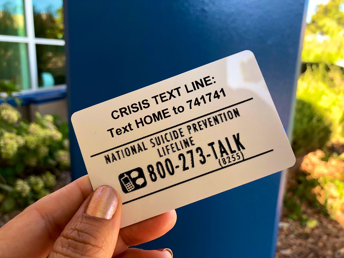 KrisNBC's tweet image. Have you seen your middle or high schooler’s student ID this year? A new California law requires the #SuicidePrevention lifeline to appear on the back. @800273TALK @nbcbayarea What do you think?