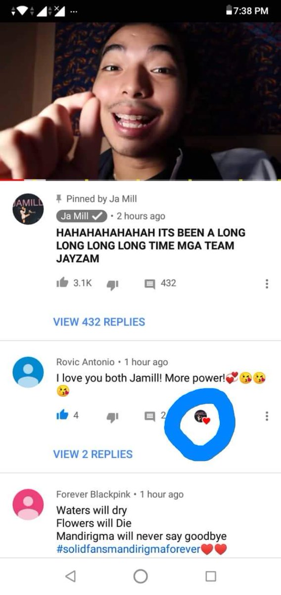 RovicAntonio's tweet photo. Yung feeling na sobrang depressed kana gawa ng mga kung ano anong requirements sa school. Hayst! Thank you @ilovejamilll sa paglike sa comment ko. Nang dahil lang dito nabuo na yung araw at gabi ko. I hope someday makita ko na kayo in person. I love you so much sa inyong dalawa💞 https://t.co/0OOXItiSPM