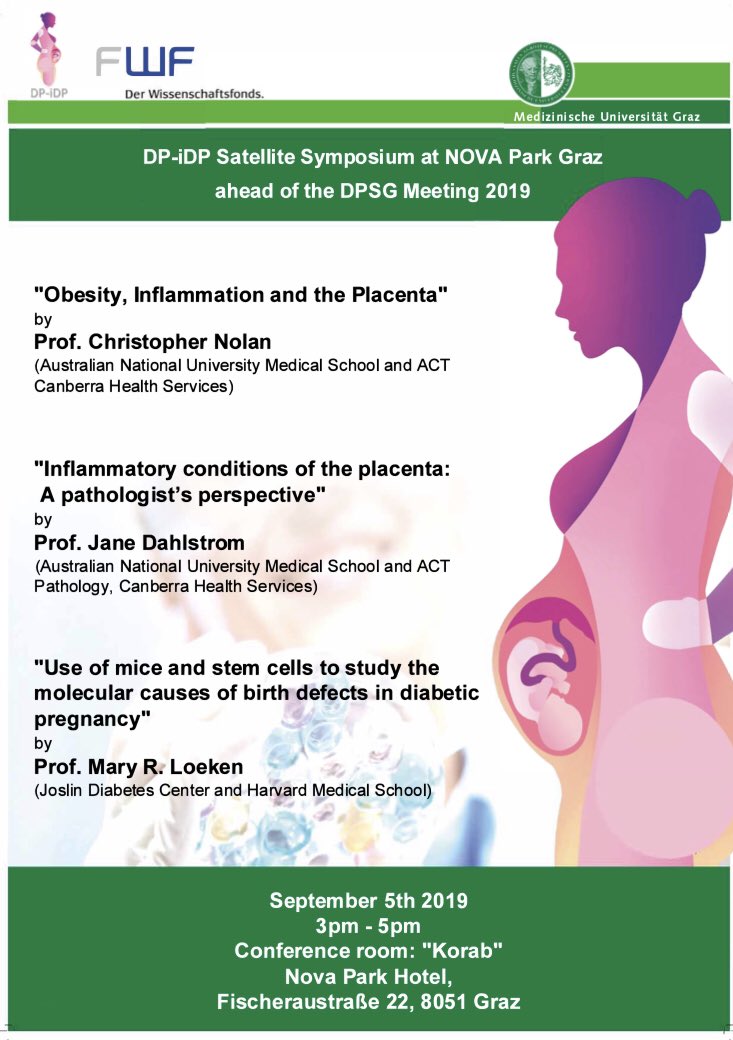 dp_idp's tweet photo. Save the date! The #dp_idp satellite #symposium is here!

#dp_idpsymposium #Science #pregnancy https://t.co/tuDzWeXEG6