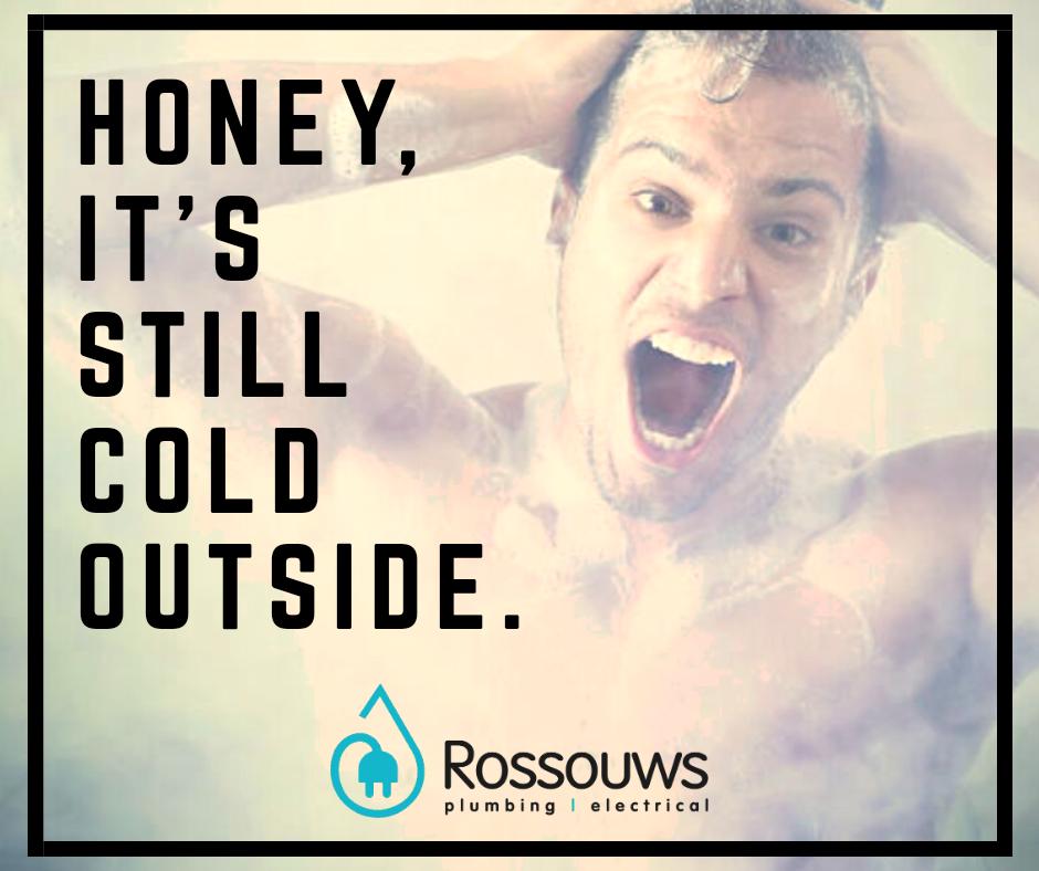 RossouwsPandE's tweet photo. We can all agree that it is NOT yet time to be having cold showers because of burst pipes, broken geysers, and poor electrical wiring. 😌

You know what to do: get in touch with us!

#Plumbers | #Water | #Geysers | #Wiring | #Safety | #HotWater https://t.co/Z59uxdGpbu https://t.co/MU6MBRjxMZ