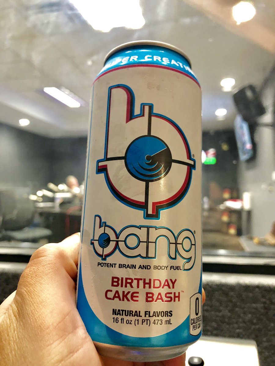 MikeAndersonBIG's tweet photo. A new player has entered the game... @BANGenergy #birthdaycakebash https://t.co/BalkqpNl4A