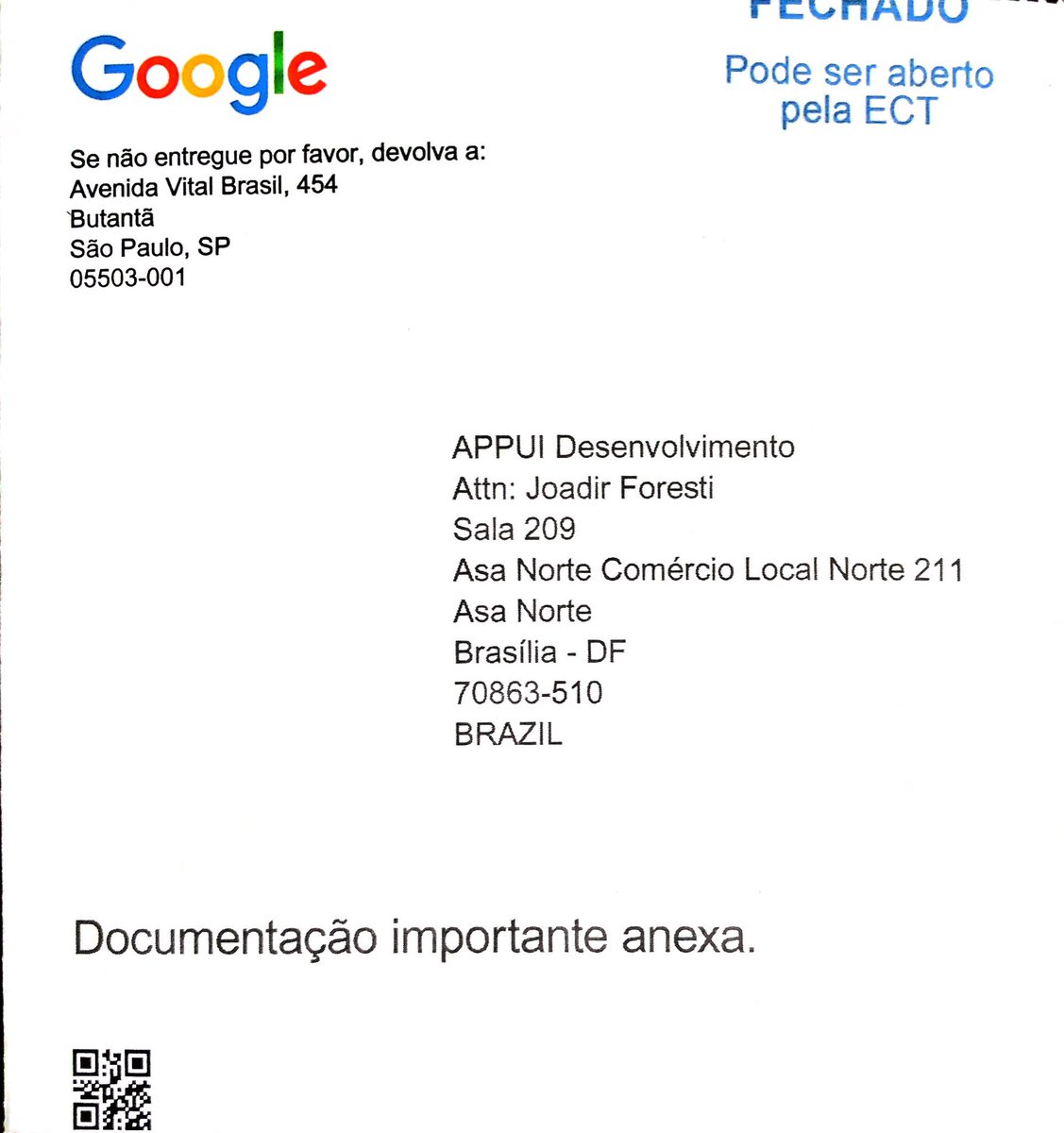 appui's tweet photo. #appuidesenvolvimento firmando presença junto à #Google https://t.co/SaG3BnkH62