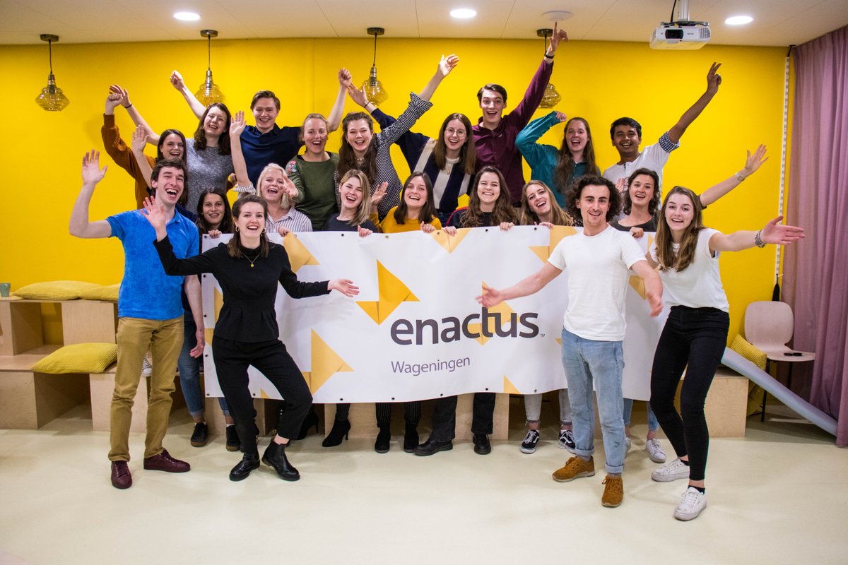 Welcome Wageningen University and Research Centre of <a href="/EnactusNL/">Enactus Netherlands</a>, as they prepare for their first #EnactusWorldCup! Here, they will present their projects UniPlastic and InsectImpact. Learn more about the team and their innovations: enactus.org/worldcup/meet-….
#WeAllWin